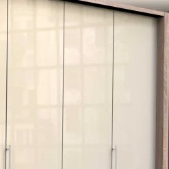 Wohnen Kleiderschränke|Schränke<Kombi-Schlafzimmerschrank in Cremefarben - Rativian