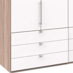Wohnen Kleiderschränke|Schränke<Komfort Kleiderschrank mit drei Falttüren - Vaclyn