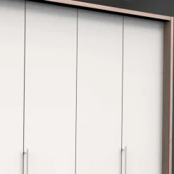 Wohnen Kleiderschränke|Schränke<Komfort Kleiderschrank mit drei Falttüren - Vaclyn