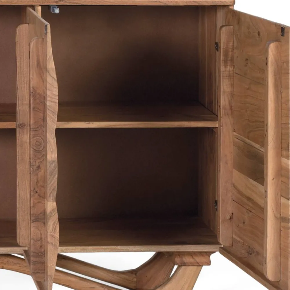 Wohnen Sideboards<Kommode aus Akazie Massivholz - Endra