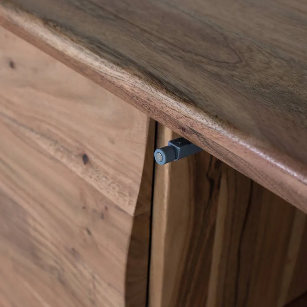 Wohnen Sideboards<Kommode aus Akazie Massivholz - Endra