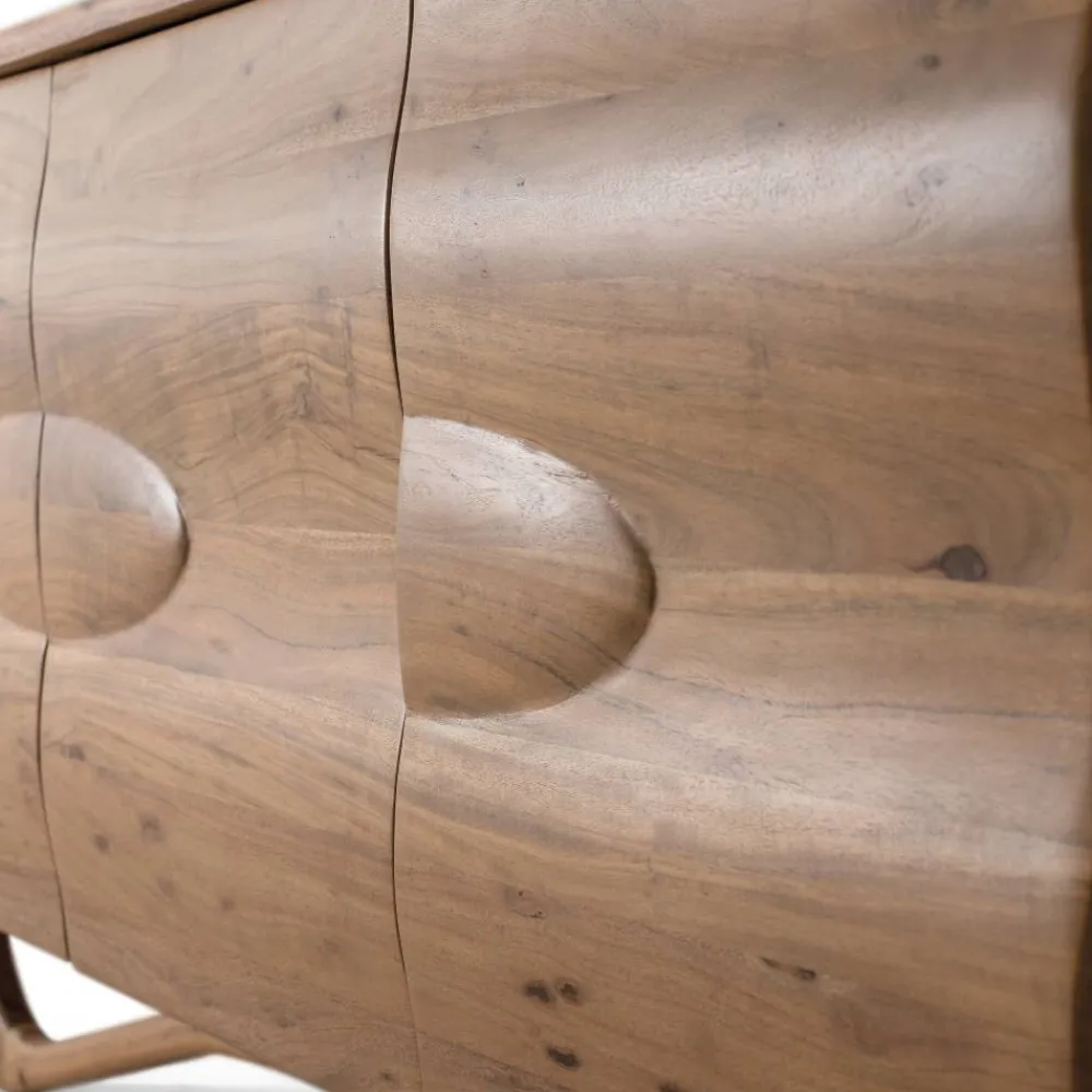 Wohnen Sideboards<Kommode aus Akazie Massivholz - Endra