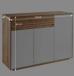 Wohnen Sideboards<Kommode aus Asteiche Massivholz - Zonga