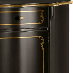 Wohnen Kommoden<Kommode in Dunkelbraun und Gold - Julya