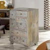 Wohnen Kommoden<Kommode in Holz White Wash - Troyes