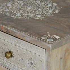 Wohnen Kommoden<Kommode in Holz White Wash - Troyes