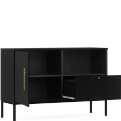 Wohnen Sideboards<Kommode in Schwarz mit Gold - Groot