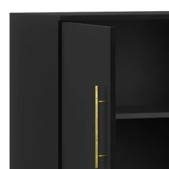 Wohnen Sideboards<Kommode in Schwarz mit Gold - Groot