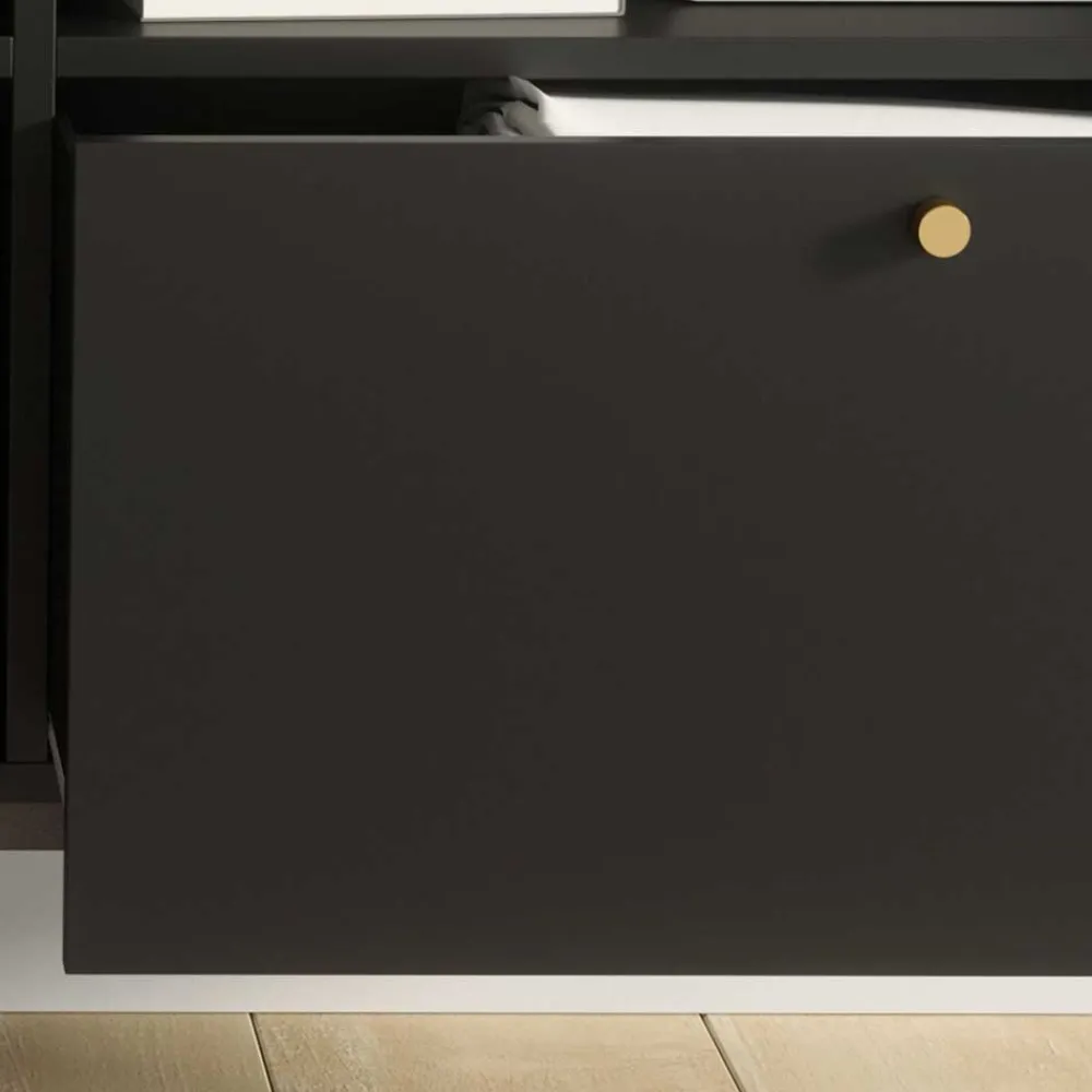 Wohnen Sideboards<Kommode in Schwarz mit Gold - Groot