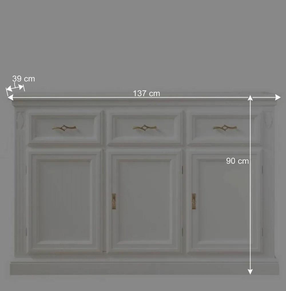 Wohnen Sideboards<Kommode in Weiß - Eli