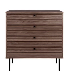 Wohnen Kommoden<Kommode mit dunklem Furnier in Braun - Wega