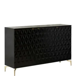 Wohnen Sideboards<Kommode mit geometrisch strukturierten Fronten - Ardit