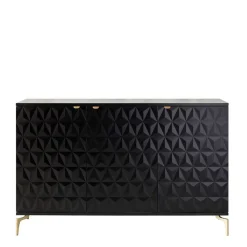 Wohnen Sideboards<Kommode mit geometrisch strukturierten Fronten - Ardit