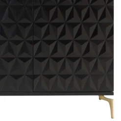 Wohnen Sideboards<Kommode mit geometrisch strukturierten Fronten - Ardit