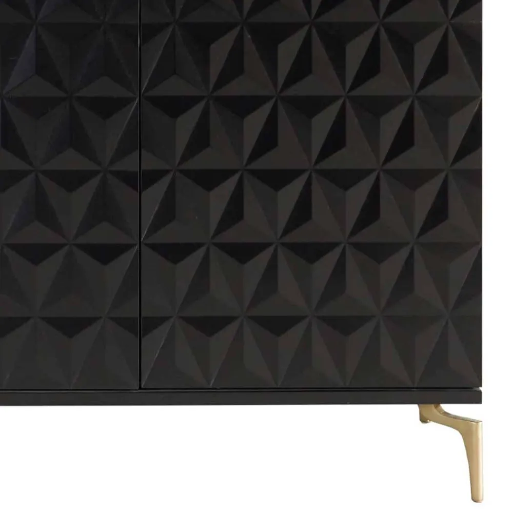 Wohnen Sideboards<Kommode mit geometrisch strukturierten Fronten - Ardit