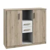Wohnen Sideboards<Kommode mit zwei Schubladen & Türen & Fächern - Folio