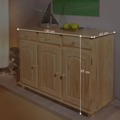 Wohnen Sideboards<Kommode Nabrosia aus Kiefer