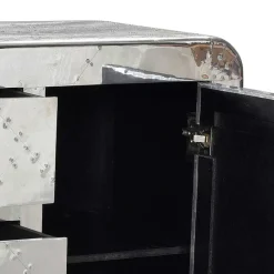 Wohnen Sideboards<Kommode Pilot in Alufarben