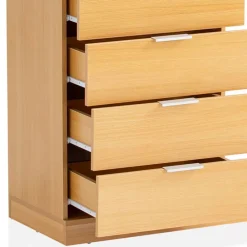Wohnen Garderoben<Kompakte Standgarderobe mit Spiegel - Jannick