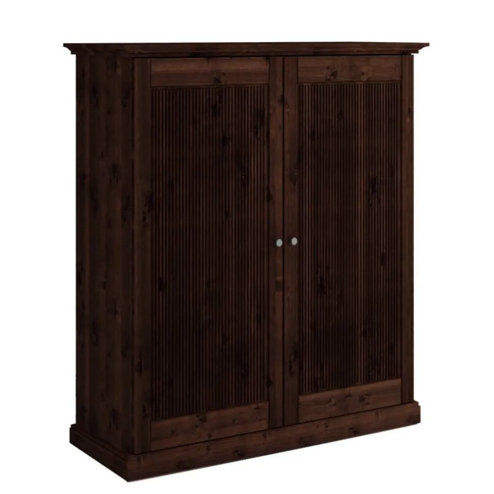 Wohnen Schränke<Kompakter Kleiderschrank im Modern-Country-Style - Nauizia