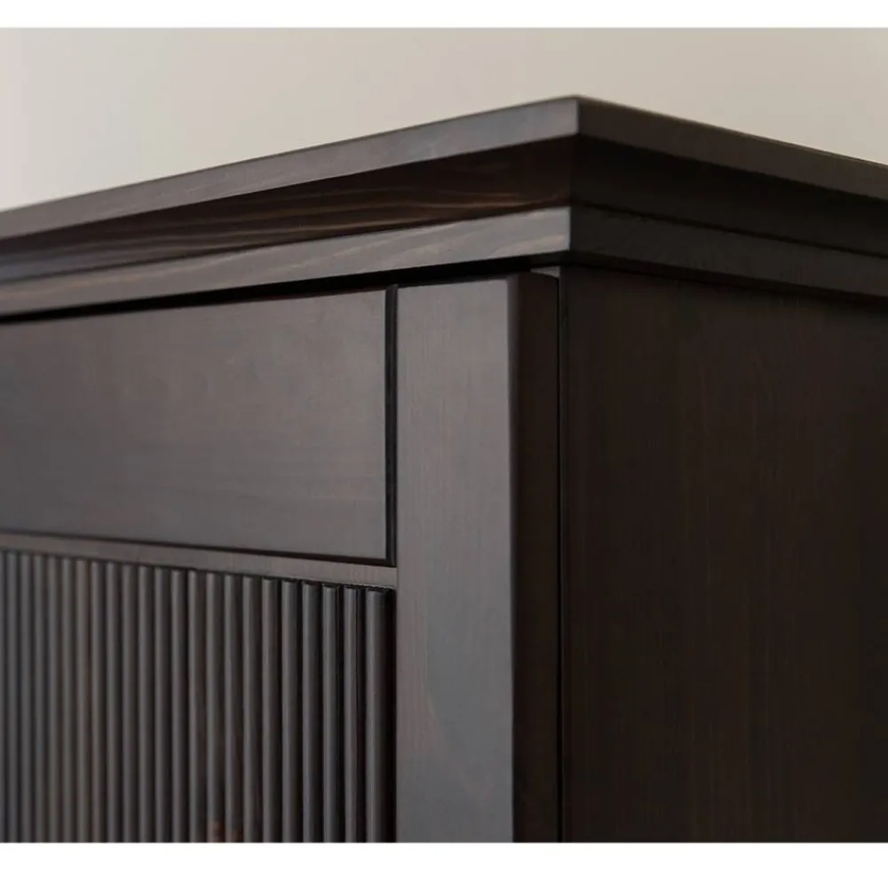 Wohnen Schränke<Kompakter Kleiderschrank im Modern-Country-Style - Nauizia