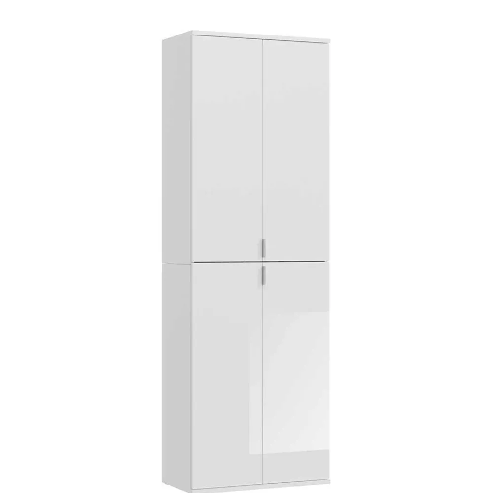 Wohnen Kleiderschränke|Schränke<Kompakter Kleiderschrank 122x193x34 cm - Ejulia (zweiteilig)