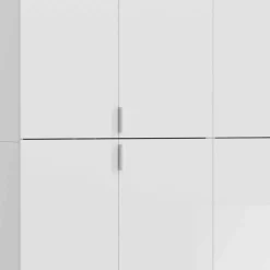 Wohnen Kleiderschränke|Schränke<Kompakter Kleiderschrank 122x193x34 cm - Ejulia (zweiteilig)