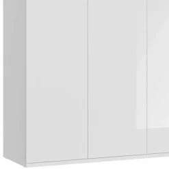 Wohnen Kleiderschränke|Schränke<Kompakter Kleiderschrank 122x193x34 cm - Ejulia (zweiteilig)