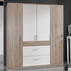 Wohnen Kleiderschränke|Schränke<Kompakter Kleiderschrank 179 cm breit - Coros