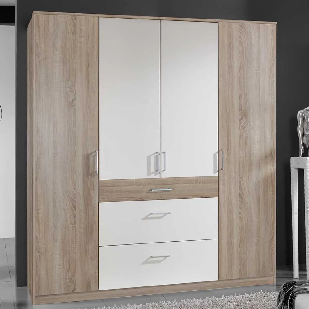 Wohnen Kleiderschränke|Schränke<Kompakter Kleiderschrank 179 cm breit - Coros