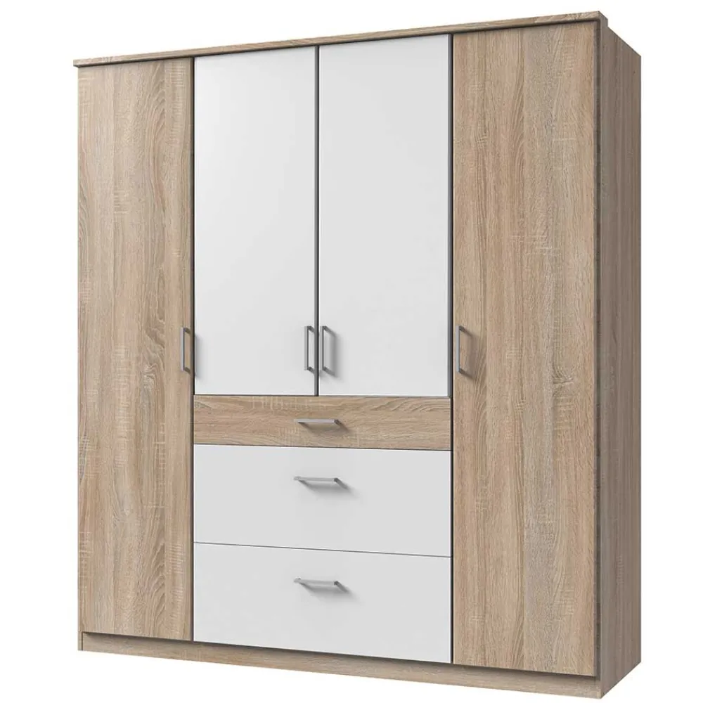 Wohnen Kleiderschränke|Schränke<Kompakter Kleiderschrank 179 cm breit - Coros