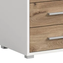 Wohnen Garderoben<Kompaktgarderobe in Weiß mit Asteiche - Wakes