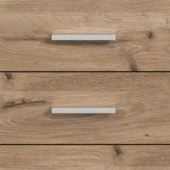 Wohnen Garderoben<Kompaktgarderobe in Weiß mit Asteiche - Wakes