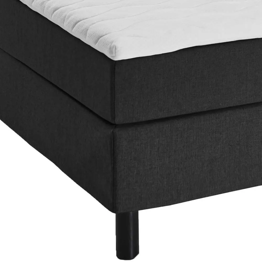 Wohnen Betten<Komplett Bett für Dachschrägen in Schwarz - Vitablo