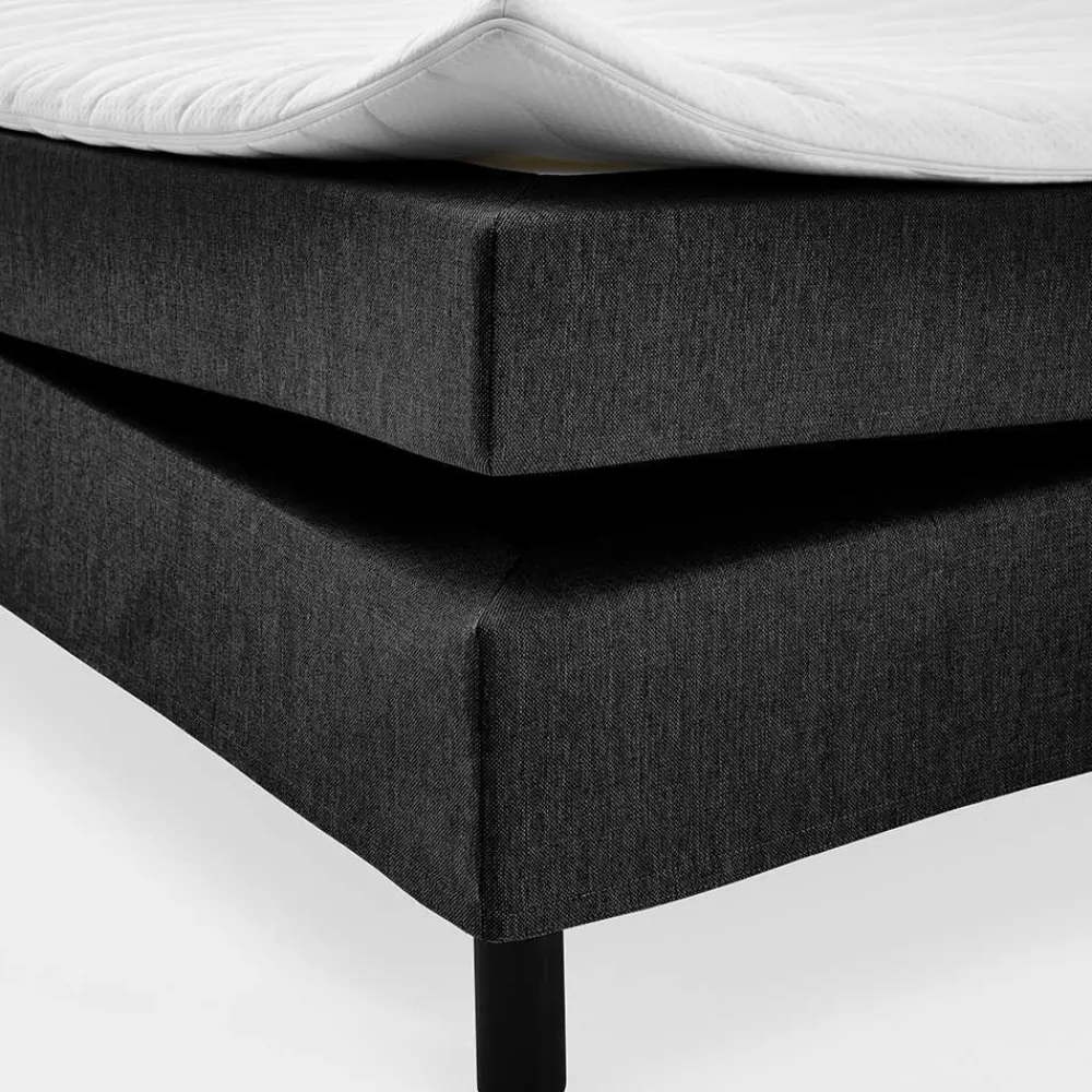 Wohnen Betten<Komplett Bett für Dachschrägen in Schwarz - Vitablo