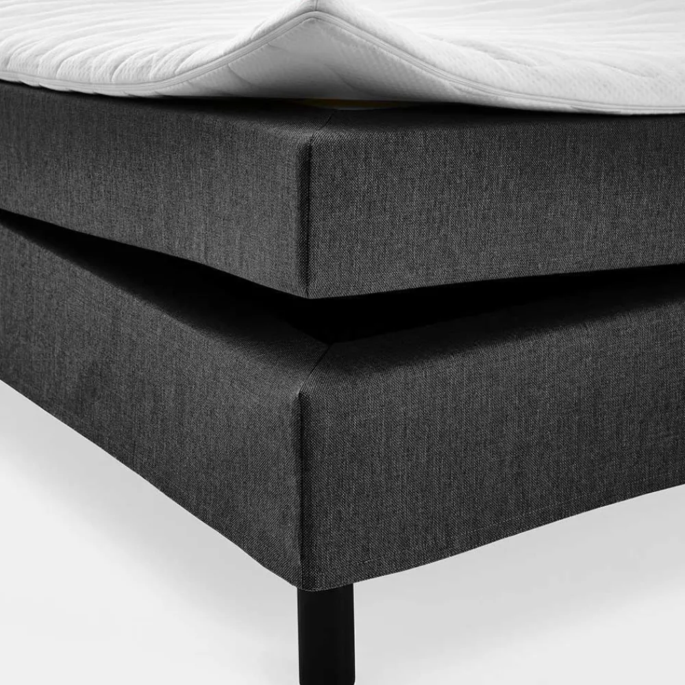 Wohnen Betten<Komplettbett in Anthrazit für Dachzimmer - Condo
