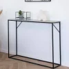 Wohnen Tische<Konsolentisch in Marmoroptik Beigegrau - Chica