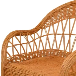 Wohnen Sessel<Korbsessel aus Rattan in Honigfarben - Uarte