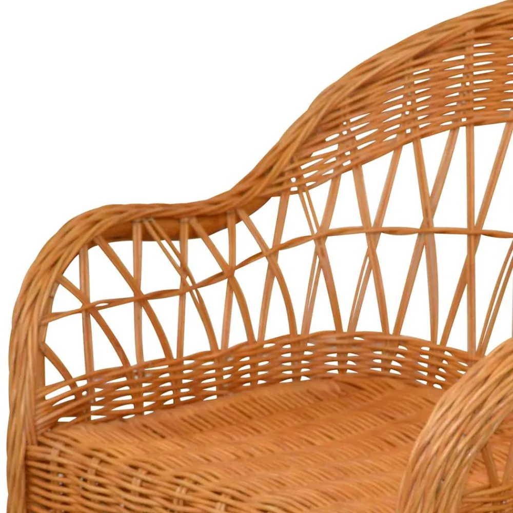 Wohnen Sessel<Korbsessel aus Rattan in Honigfarben - Uarte