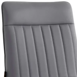 Wohnen Hocker<Kunstleder Barstühle in Grau - Eleganto (2er Set)