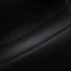 Wohnen Hocker<Kunstleder Barstuhl in Schwarz - Bennetto (2er Set)