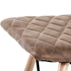 Wohnen Hocker<Kunstleder Hocker im Skandi Design - Arianno
