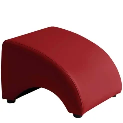 Wohnen Hocker<Kunstleder Hocker in Rot - Systrem