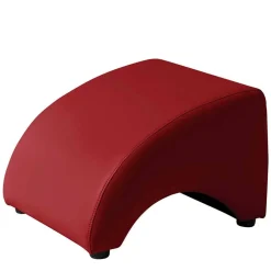 Wohnen Hocker<Kunstleder Hocker in Rot - Systrem