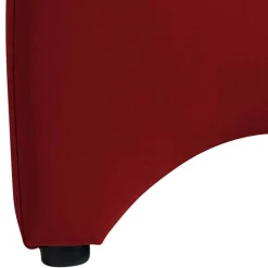 Wohnen Hocker<Kunstleder Hocker in Rot - Systrem