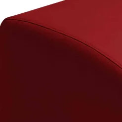 Wohnen Hocker<Kunstleder Hocker in Rot - Systrem