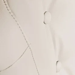 Wohnen Sessel<Kunstleder Retrosessel in Beige und Buche - Sylverta