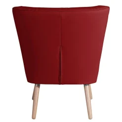Wohnen Sessel<Kunstledersessel in Rot - Lilano