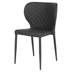 Wohnen Stühle<Kunstlederstühle mit Rauten Steppung - Trendenca (4er Set)