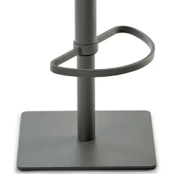 Wohnen Hocker<Kunstleder-Tresenstuhl in Schwarz - Derict
